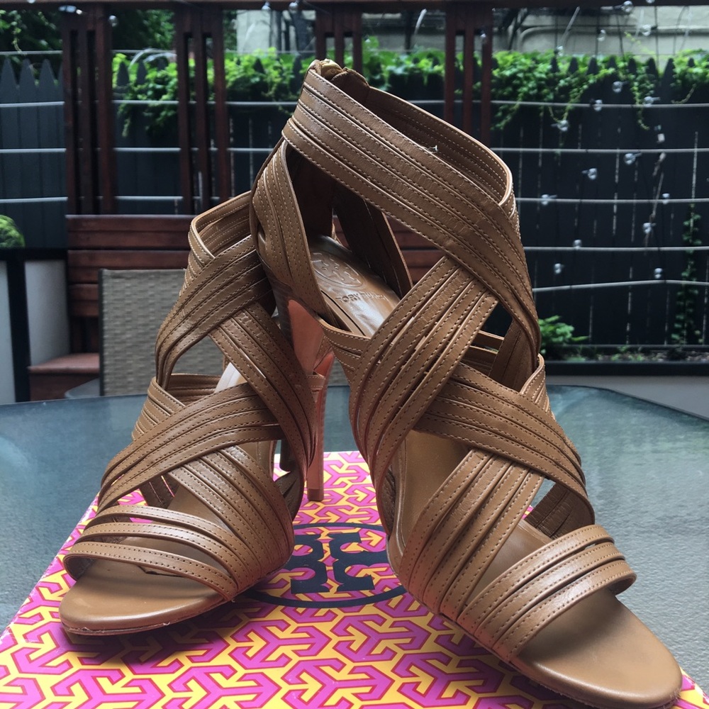 Tory Burch high heeled strappy sandals